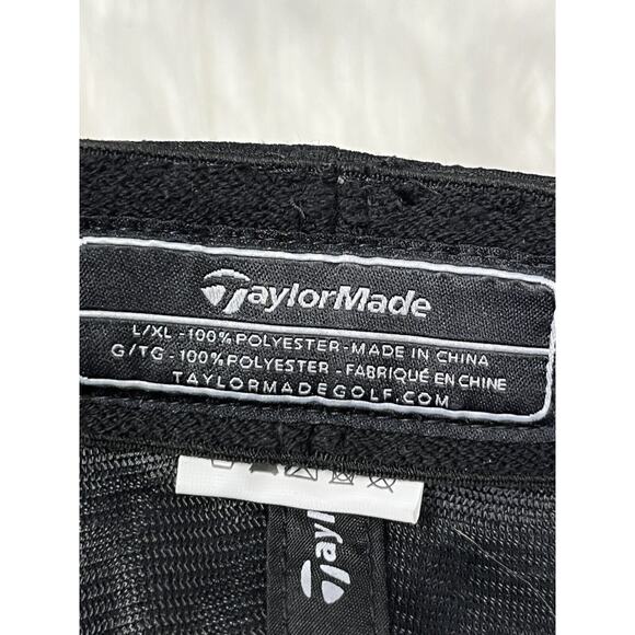 Taylormade Hat Adjustable R11s Black RBZ Driver Lightweight Golf Cap Flex Fit - Picture 7 of 7